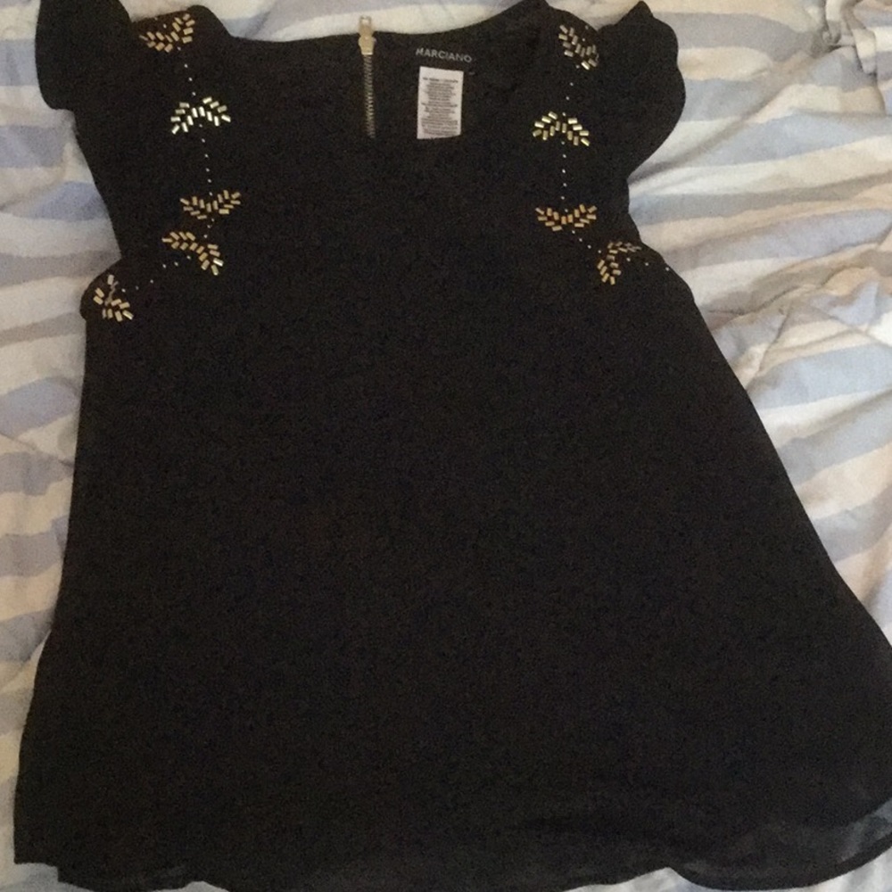 Marchiano cap sleeve top size 14